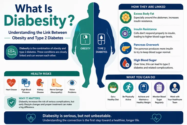What Is Diabesity? Understanding the Link Between Obesity and Type 2 Diabetes