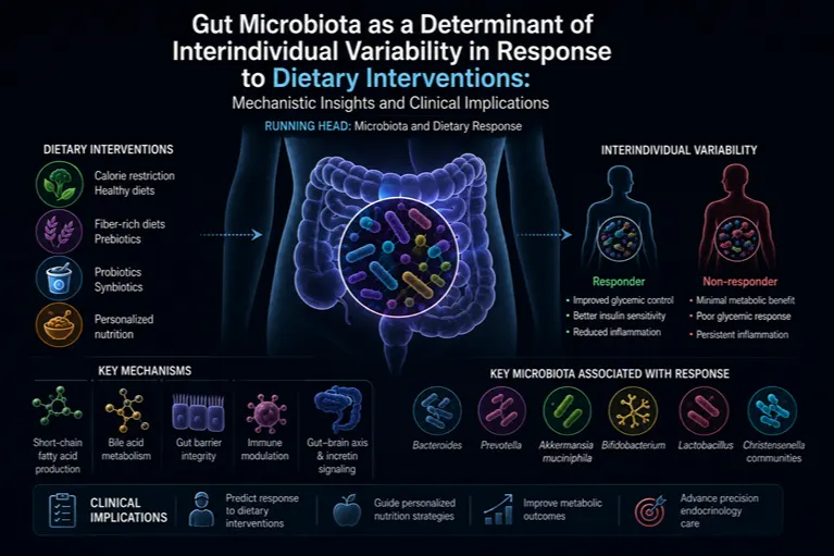Gut Microbiota as a Determinant of Interindividual Variability in Response to Dietary Interventions: Mechanistic Insights and Clinical Implications Running head: Microbiota and Dietary Response - Issue cover